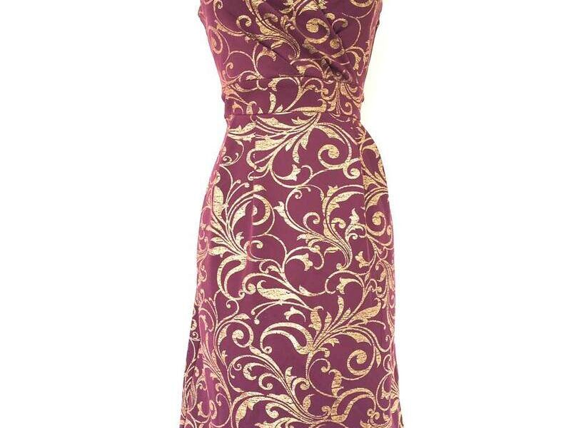 Vestido corto casual rojo