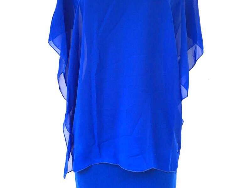 Vestido Casual azul 
