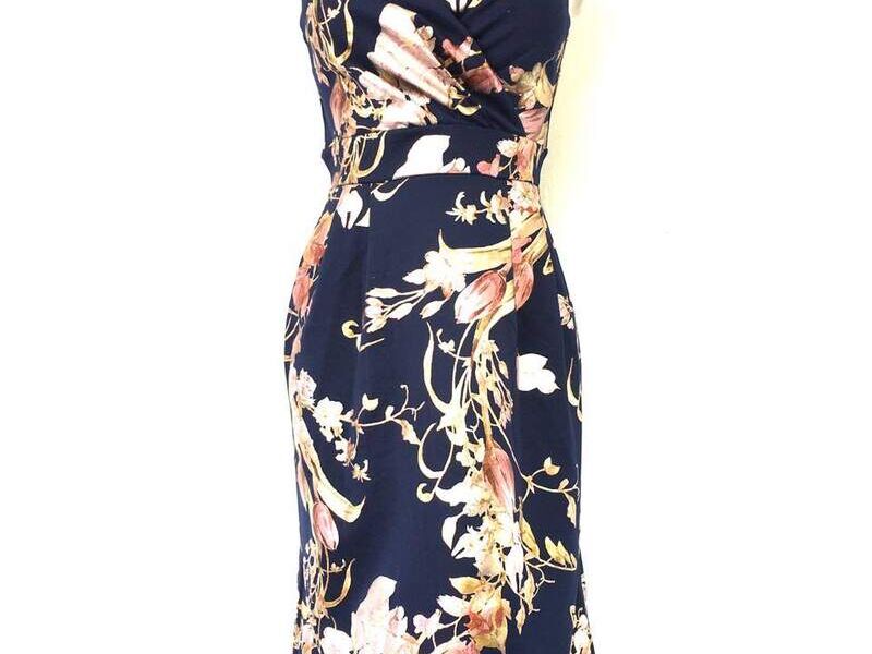 Vestido Corto Floral 