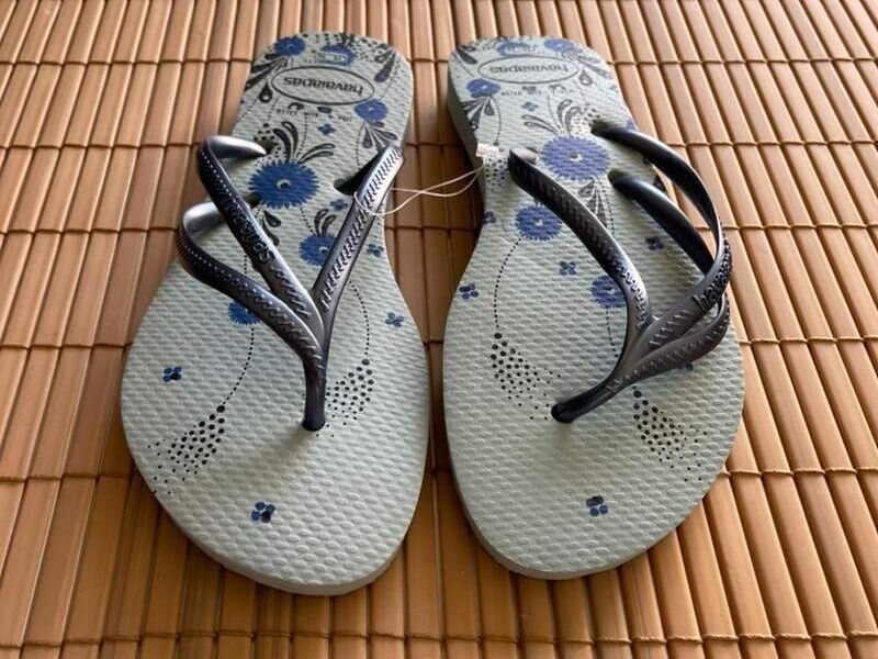Havaianas Nova Celeste Floral 