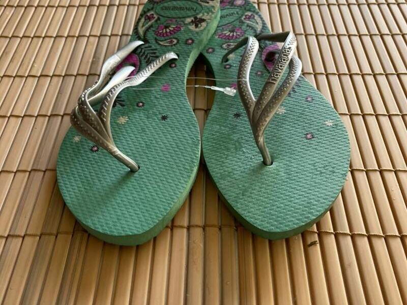 Havaianas Novo Flash Verde Floral 