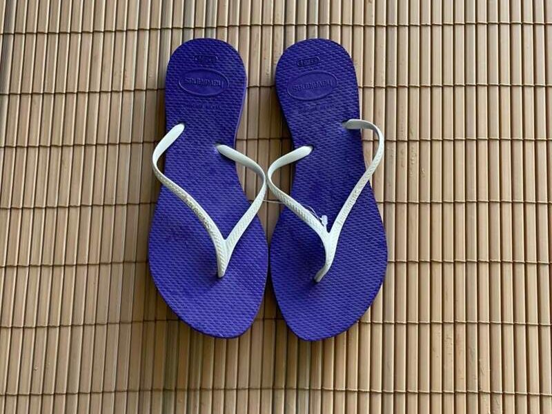 Havaianas Slim Morado/Blanco 