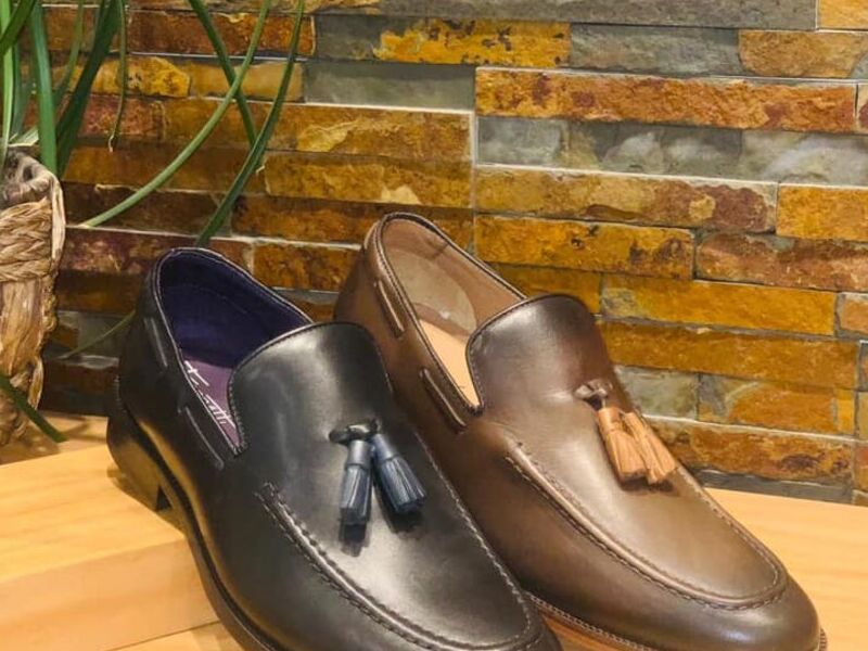 Mocasines con lazo 