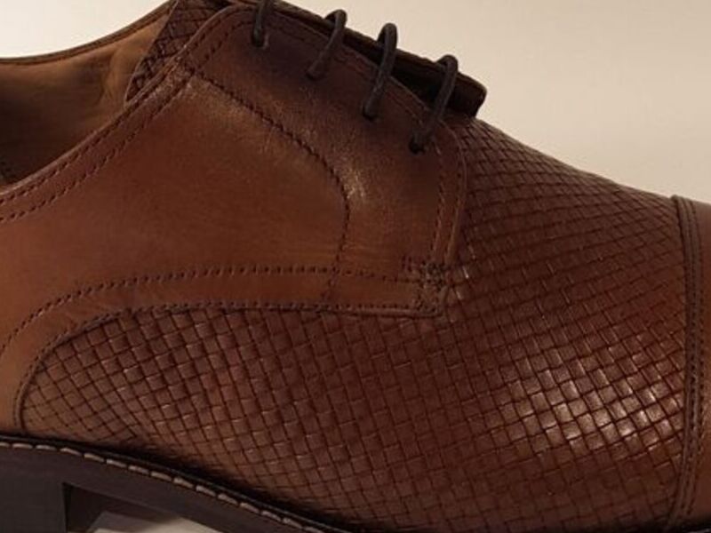 Zapatos Formales Ferratti Cuero Café
