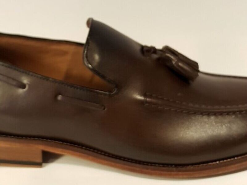 Mocasines con Borlas en Verde