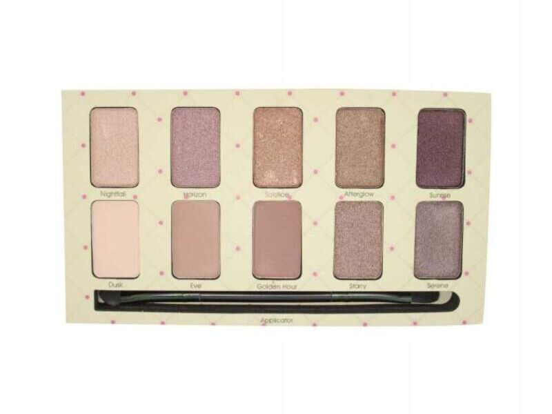 Sombra Paleta Nudes & Tease x 10 Beuty Cretions