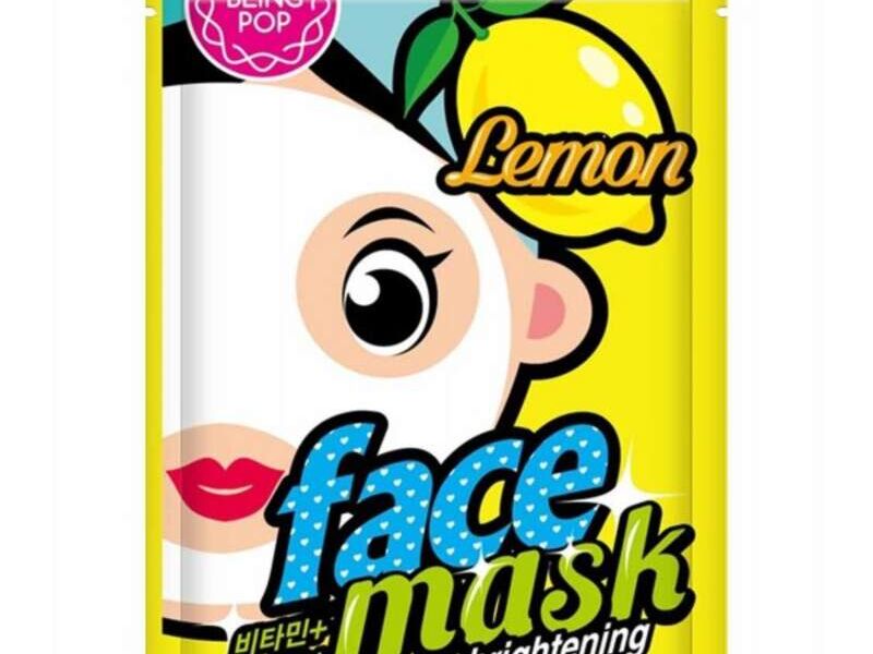 Mascarilla Limón Bling Pop