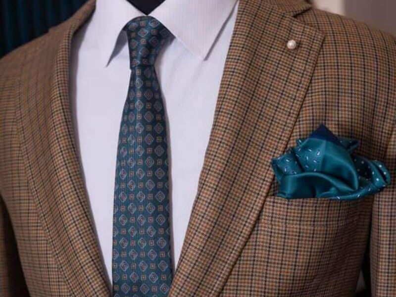 Combinación de Traje Café 