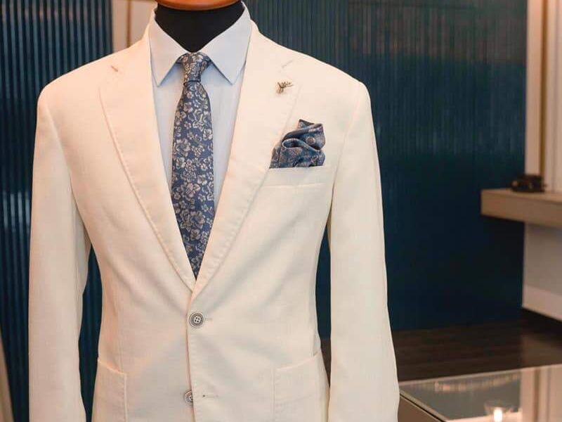 Traje en Blanco 