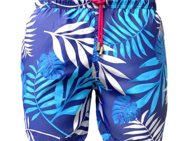 Shorts Blue Palms - Enemy Clothing