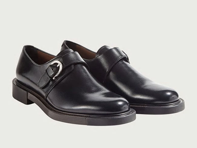 Zapatos Single monk Gancini - Negro