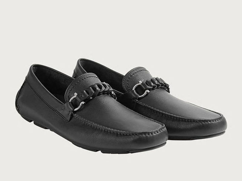 Mocasines driver Gancini - Negro