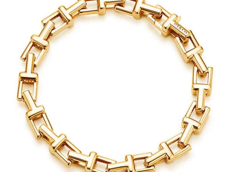 Pulsera Tiffany T Square Oro 18k-medium