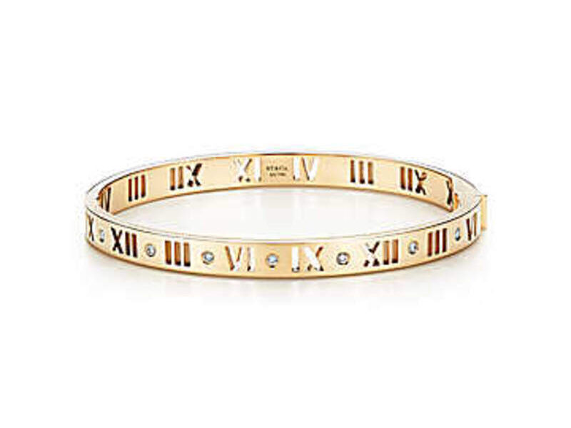 Pulsera Atlas Oro 18k c/ diamantes Medium