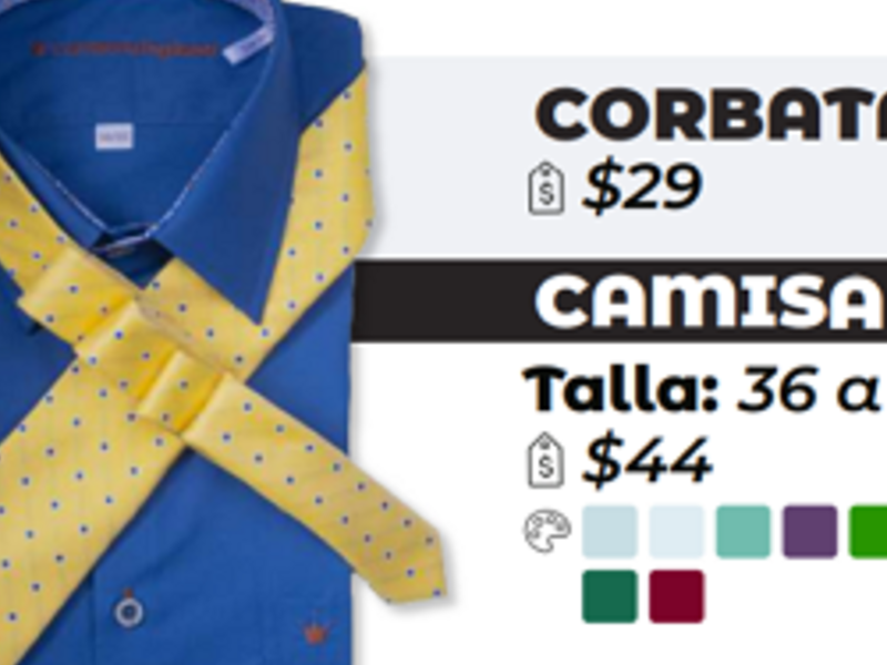 Corbata Amarilla Camisería Inglesa 
