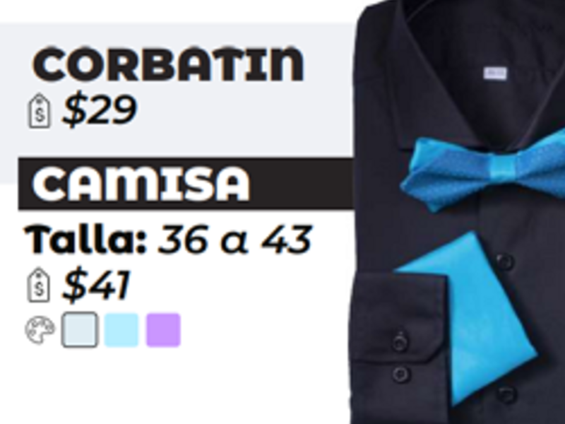 Camisa Formal Negra Camisería Inglesa