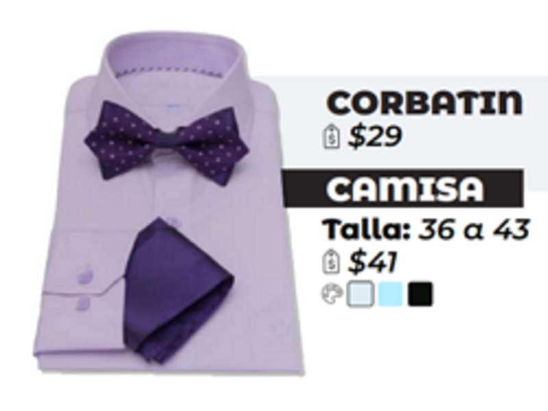 Corbatín Morado Camisería Inglesa 