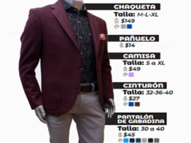 Camisa Azul con Diseño Camisería Inglesa