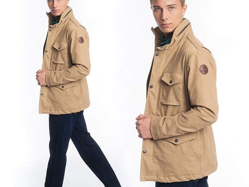 Chaqueta Café Claro