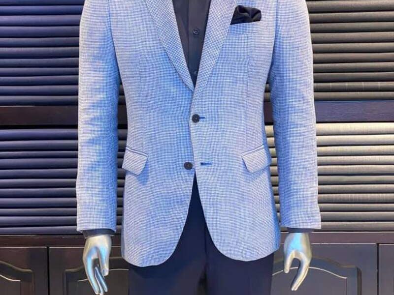 Chaqueta Celeste
