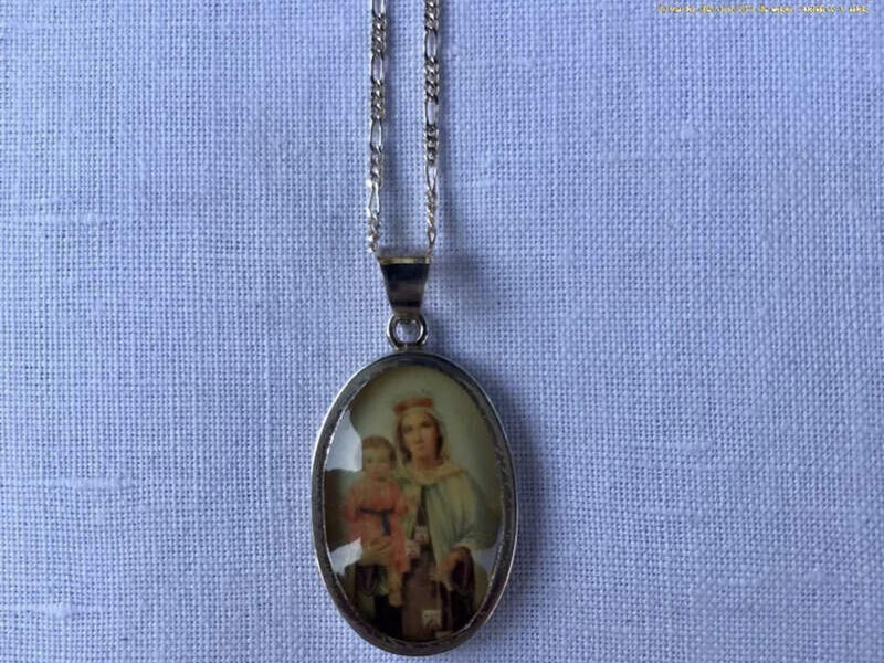 Medalla de plata Virgen del Carmen 